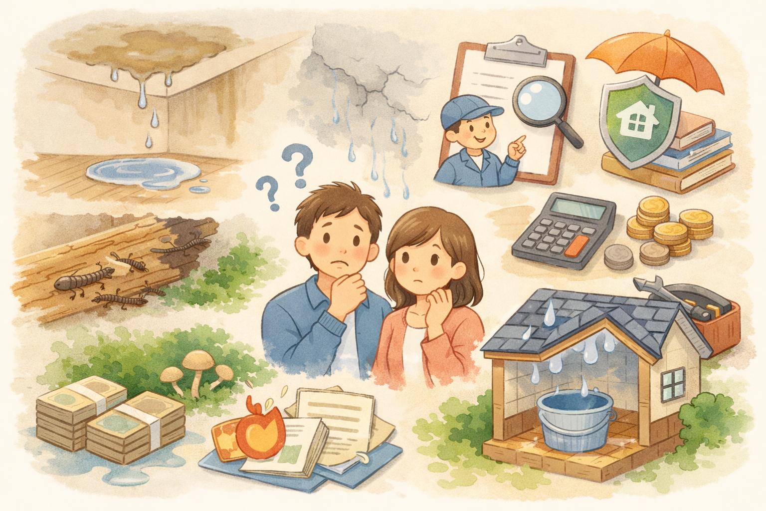 雨漏り調査・修繕 けんおうリノベーション